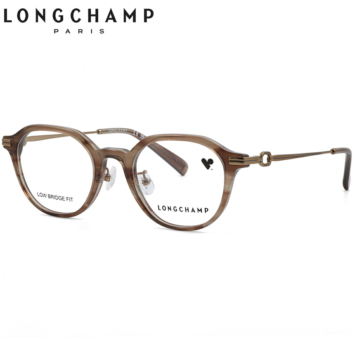 Rakuten - ロンシャン LO2787LBJN 238 47 メガネ LONGCHAMP クラウンパント レディース