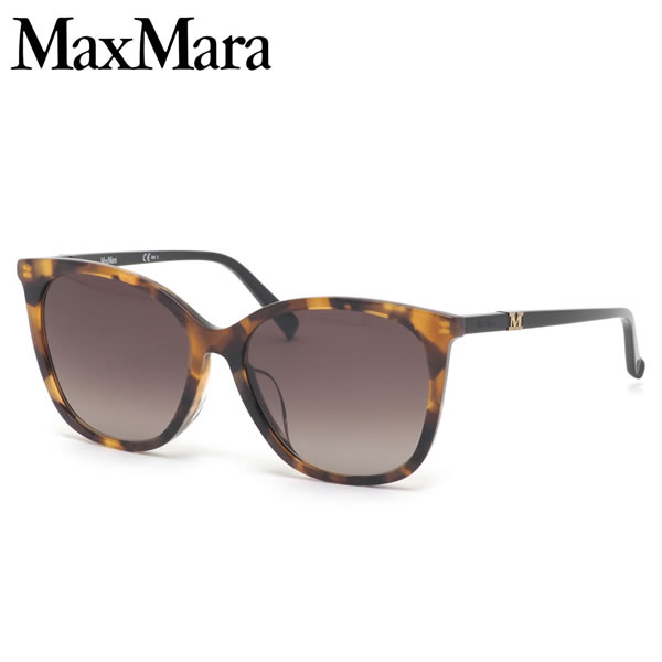 マックスマーラ サングラス BERLIN 086HA 56 Max Mara ベルリン MM べっ甲 デミ グラデーションレンズ レディース