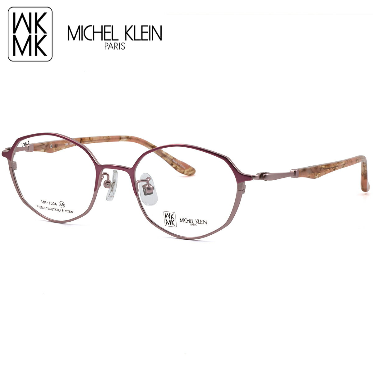 Rakuten - ミッシェルクラン MK-1004 1 49 メガネ MICHEL KLEIN MK レディース