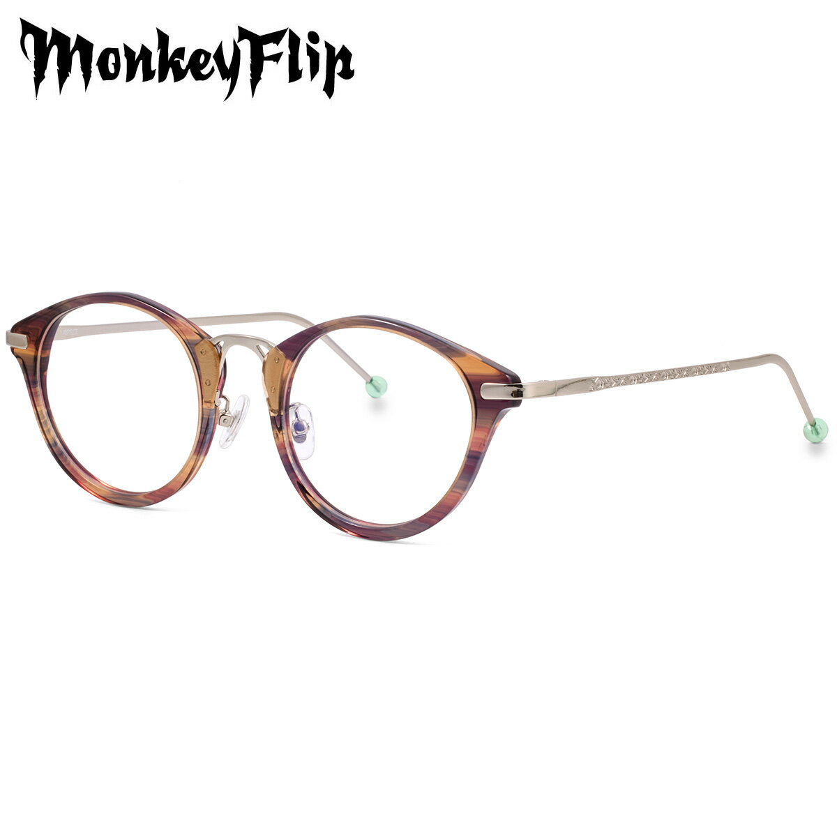 乐天商城 - モンキーフリップ APPLE C4 50 メガネ Monkey Flip MonkeyFlip Screech アップル リンゴ メンズ レディース