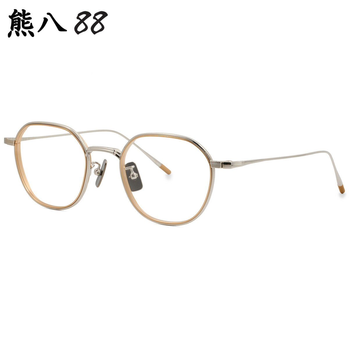 乐天商城 - 熊八88 NP-001 2 49 メガネ クマハチハチジュウハチ 鯖江 日本製 国産 メイドインジャパン メンズ レディース