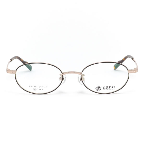 ナノ・ユニバース NU-2028 3 50 メガネ nano UNIVERSE βチタン メンズ レディース optvalue-10061231 電脳眼鏡 サンプル画像3