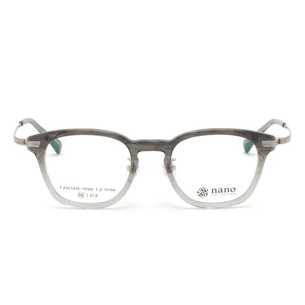 ナノ・ユニバース NU-2038 3 46 メガネ nano UNIVERSE βチタン メンズ レディース optvalue-10063307 電脳眼鏡 サンプル画像3