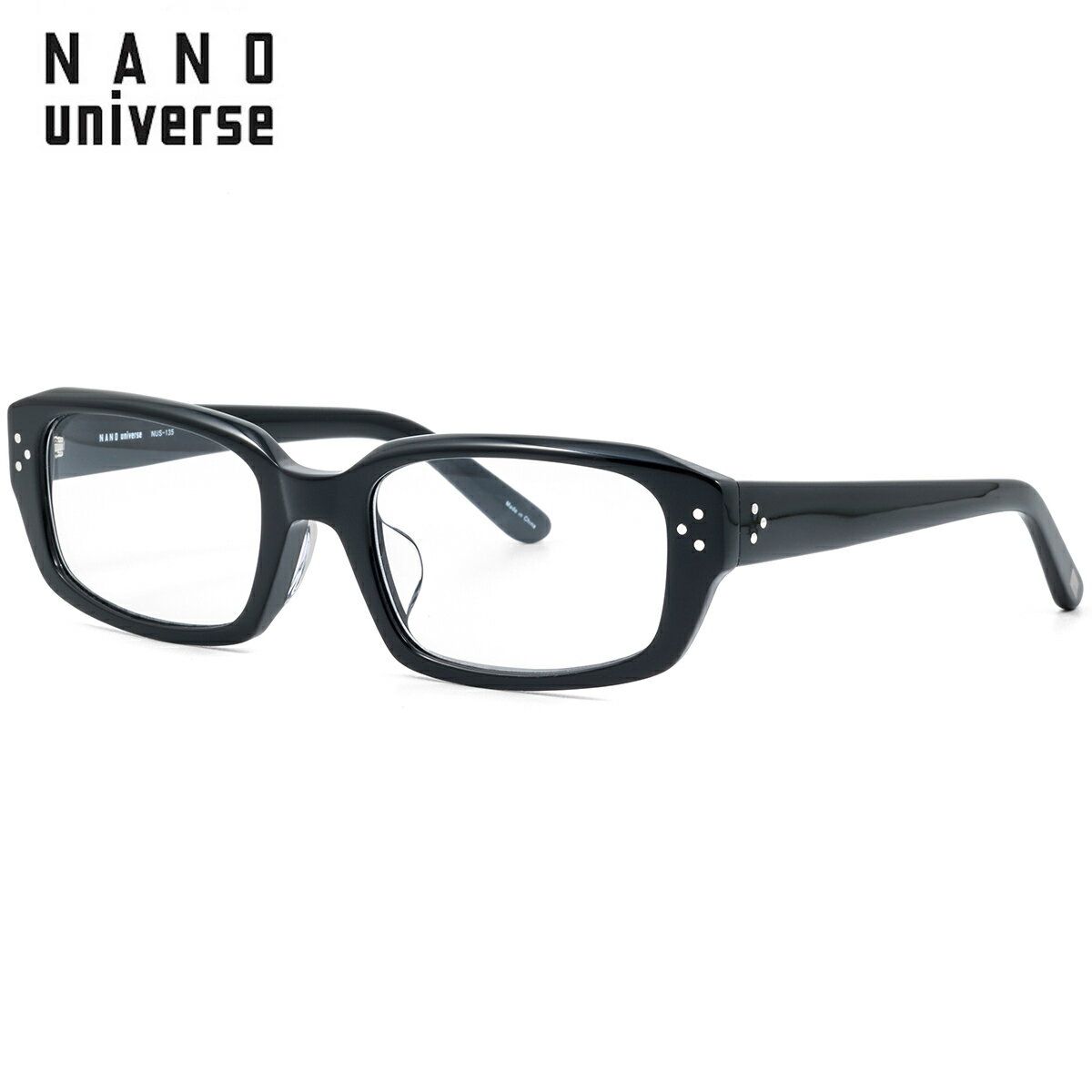 乐天商城 - ナノ・ユニバース NUS-135 1 55 サングラス NANO universe 黒 ライトカラーレンズ 薄いカラー メンズ レディース
