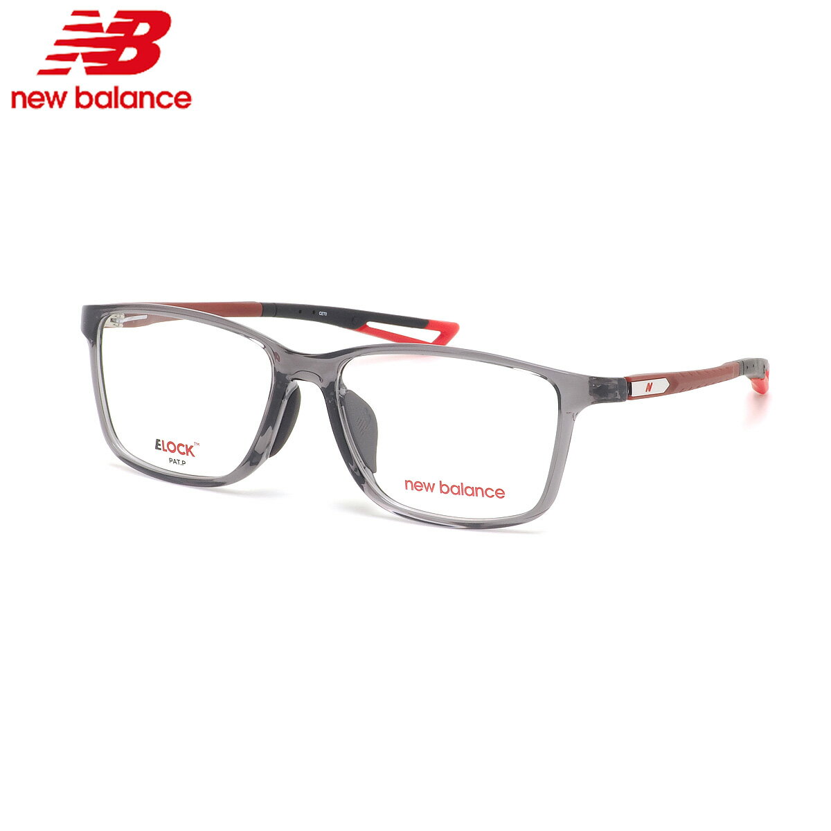 Rakuten - ニューバランス NBS-09405 C04 56 メガネ NEW BALANCE 軽い 軽量 スポーツ アウトドア ELOCK E-LOCK イーロック メンズ レディース