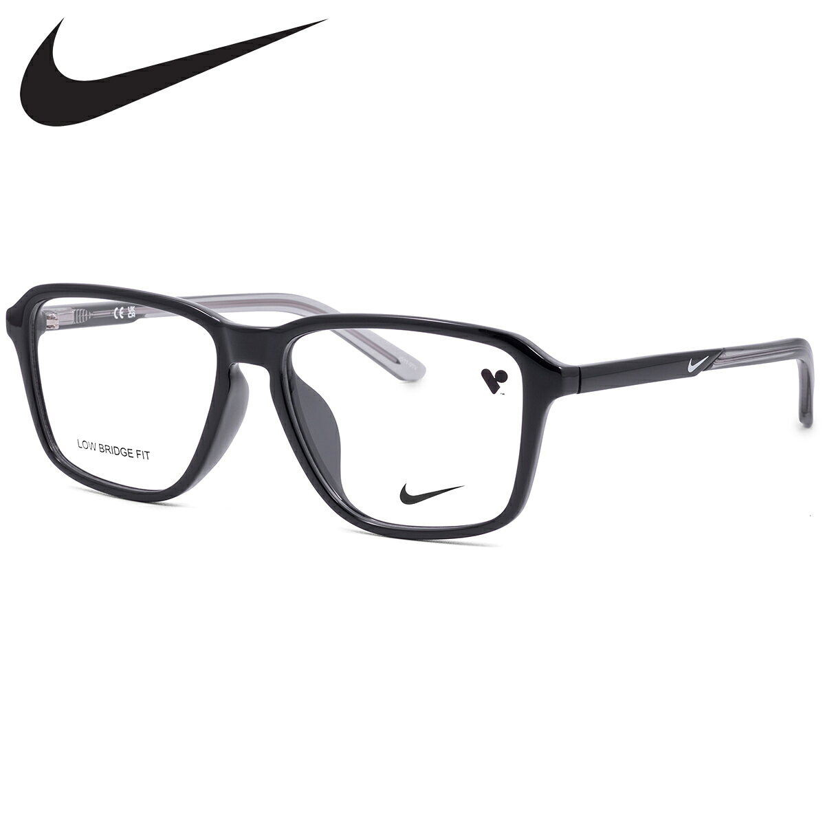ナイキ 7074LB 001 56 メガネ NIKE ローブリッジフィット メンズ レディース