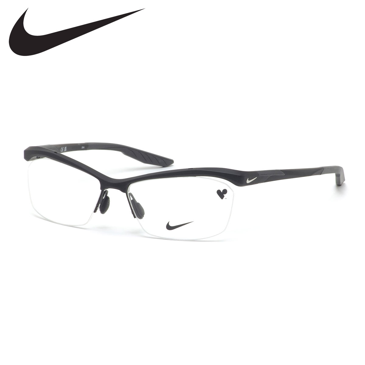 ナイキ 7403LB 001 56 メガネ NIKE ハーフリム ブロー スポーツ 運動 メンズ レディース
