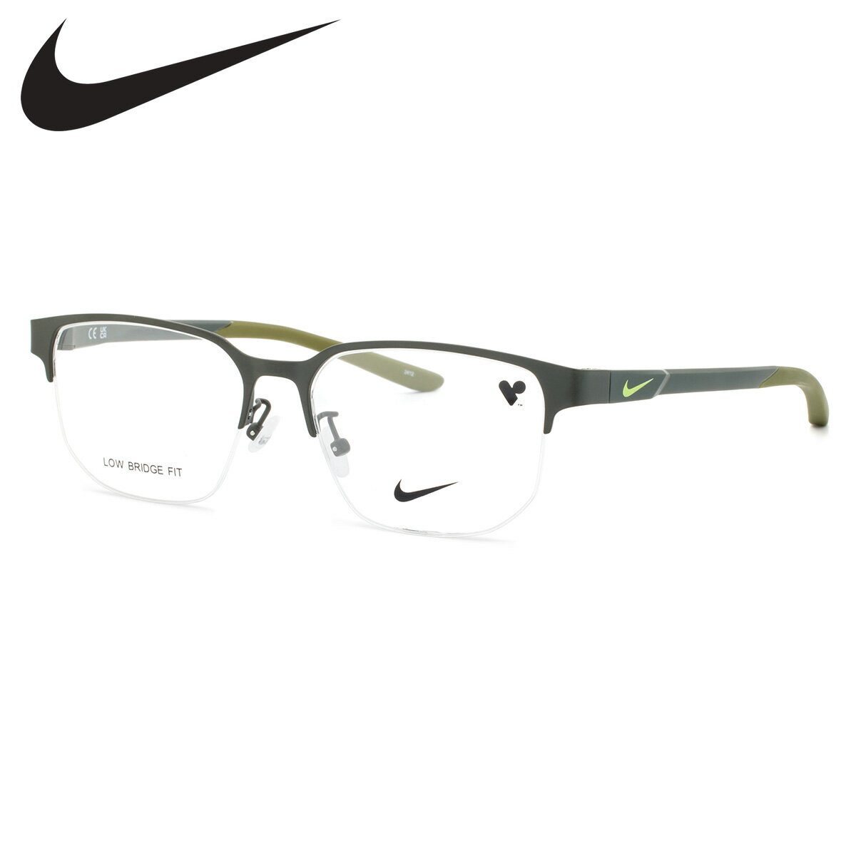 Metal Frame - ナイキ 8163LB 302 53 メガネ NIKE スポーツ アウトドア メンズ レディース