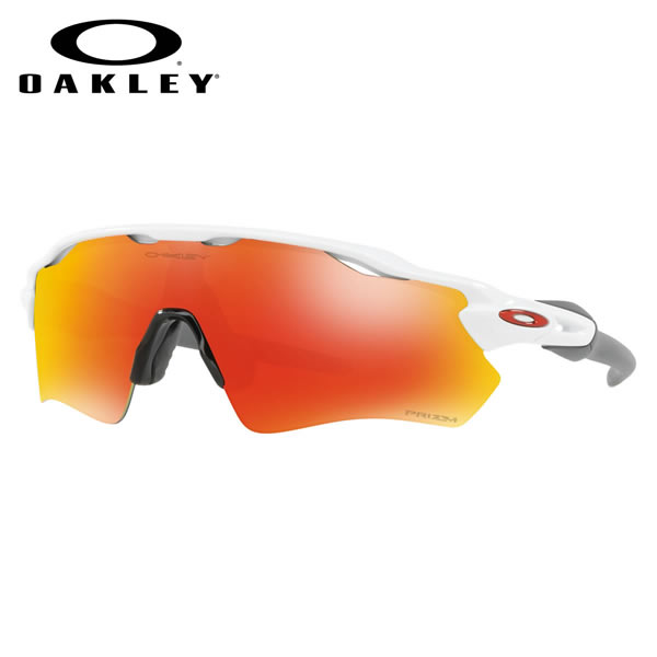 乐天商城 - オークリー OAKLEY サングラス OO9208-72 RADAR EV PATH レーダー EVパス プリズム Polished White / Prizm Ruby オークレー オークリー OAKLEY メンズ レディース