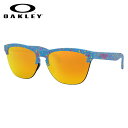 I[N[ OAKLEY TOX OO9374-14 63 FROGSKINS LITE tbOXLCg iC[ n[t Splatter Sky Blue / Fire Iridium L[z[ubW I[N[  Y fB[X