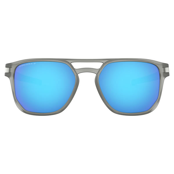 オークリー OAKLEY サングラス OO9436-06-54 LATCH BETA ラッチベータ プリズム 半透明 偏光レンズ ミラー Matte Grey Ink/Prizm Sapphire Polarizedk スポーツ アウトドア オークレー かっこいい メンズ レディース