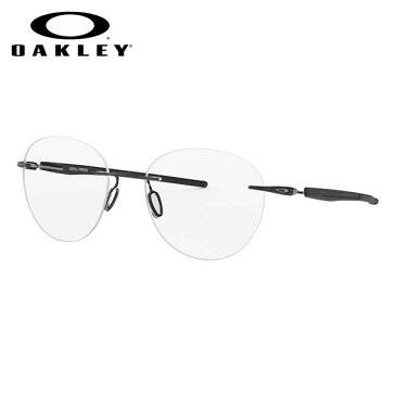 オークリー OAKLEY メガネ OX5143-01-51 DRILL PRESS ドリルプレス 縁なし リムレス ボストン 黒 Satin Black オークレー かっこいい 近視 乱視 遠視 老眼 伊達メガネレンズ無料 メンズ レディース