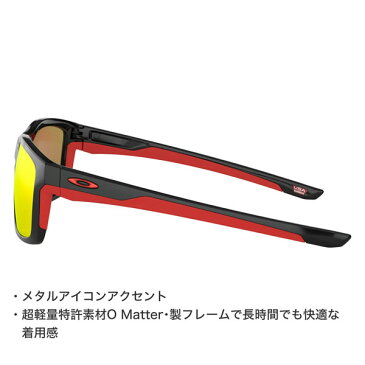 期間限定20%OFF オークリー OAKLEY サングラス OO9264-46-61 MAINLINK XL メインリンクXL Polished Black /Prizm Ruby Polarized オークレー かっこいい 偏光レンズ メンズ レディース