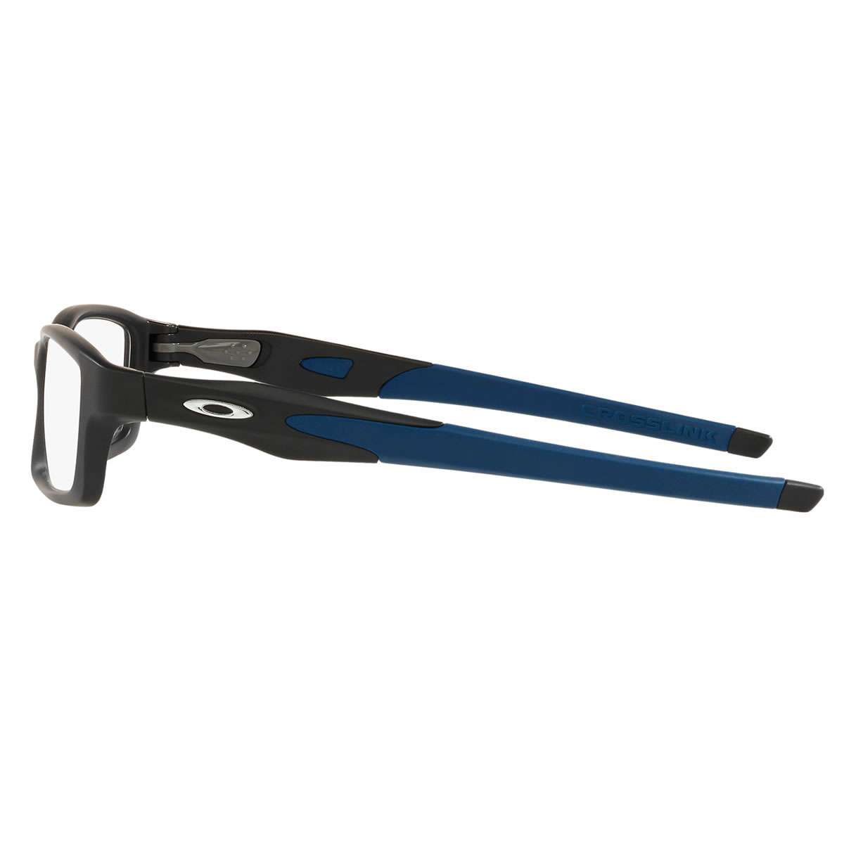 電脳眼鏡のオークリー メガネ OX8118-10-56 OAKLEY CROSSLINK クロスリンク Satin Black オークレー アジアフィット アジアンフィット スポーツ メンズ レディース｜アングル2