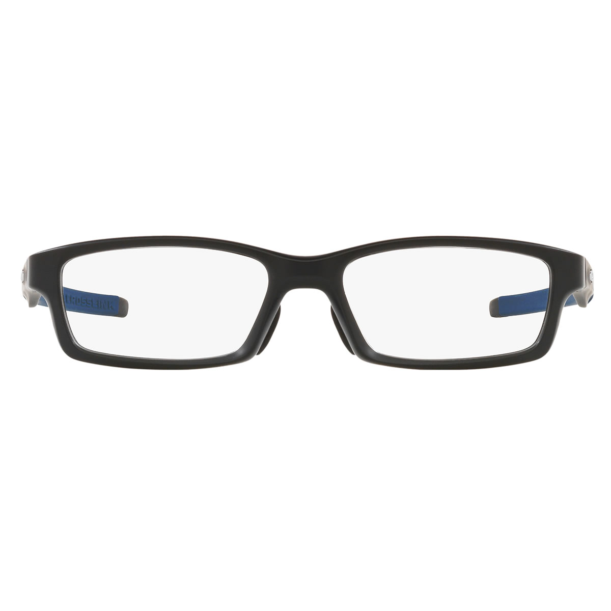 電脳眼鏡のオークリー メガネ OX8118-10-56 OAKLEY CROSSLINK クロスリンク Satin Black オークレー アジアフィット アジアンフィット スポーツ メンズ レディース｜アングル3