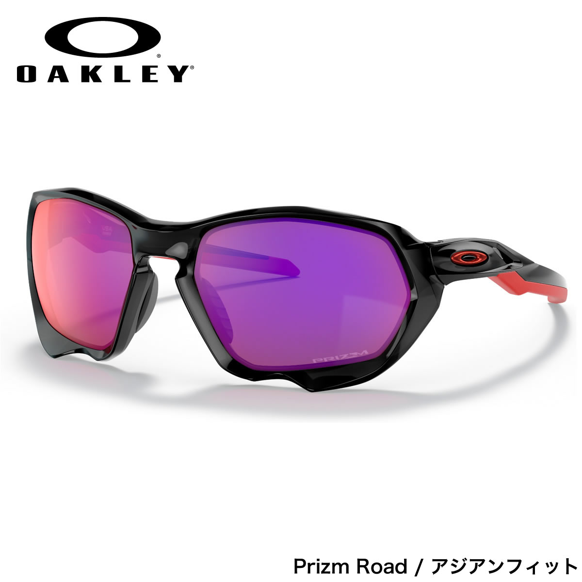 ꡼ 󥰥饹 OO9019A-02-59 OAKLEY PLAZMA ץ饺 եå Black Ink / Prizm Road ä ݡ ž  ɥХ ߥ顼  ǥ