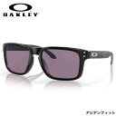 オークリー OO9244-54-56 サングラス OAKLEY HOLBROOK ホルブルック High Resolution Collection ハイリソリューション Polished Black/Prizm Grey Low Bridge Fit アジアンフィット メンズ レディース