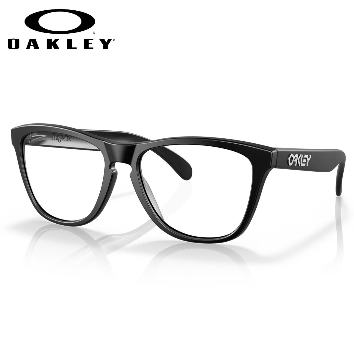 樂天商城 - オークリー OX8137A-03-55 メガネ OAKLEY FROGSKINS RX フロッグスキン アールエックス Matte Black オークレー アジアフィット メンズ レディース