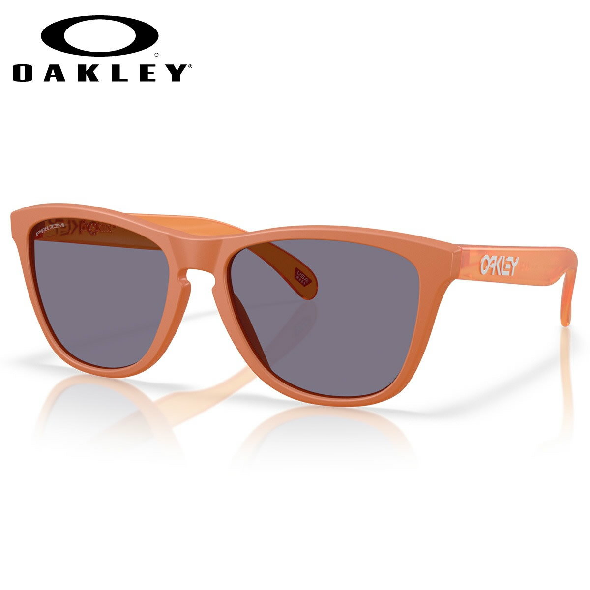 オークリー OO9245-E7-54 サングラス OAKLEY FROGSKINS フロッグスキン プリズム Matte Ginger/Prizm G..