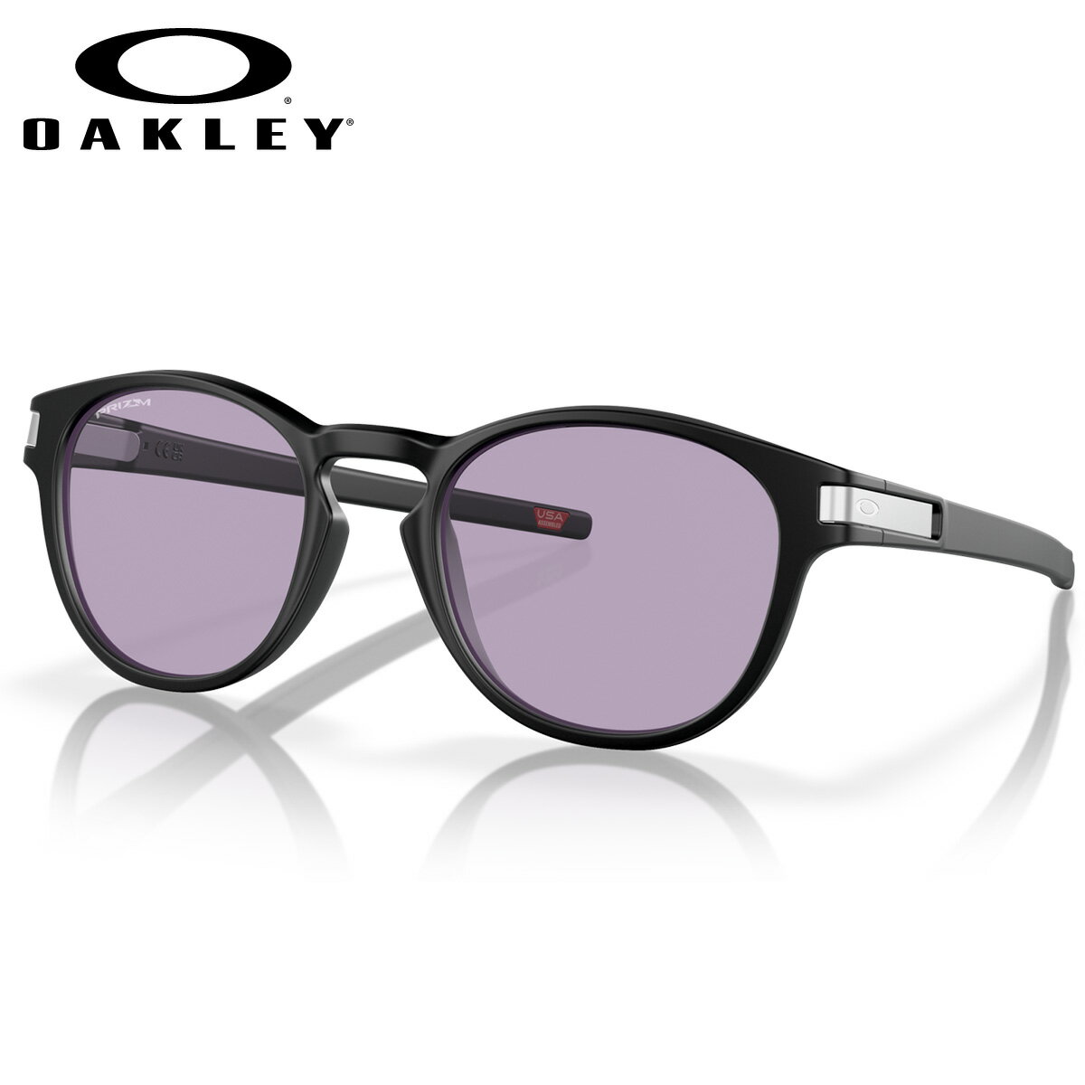 Rakuten - オークリー OO9349-51-53 サングラス OAKLEY LATCH ラッチ プリズム Matte Black/Prizm Slate オークレー メンズ レディース