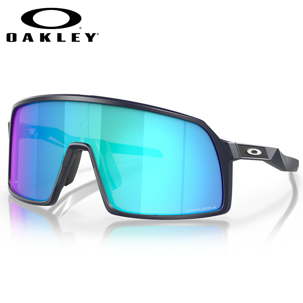 乐天商城 - オークリー OO9462-02-28 サングラス OAKLEY SUTRO S スートロエス Matte Navy/Prizm Sapphire オークレー サイクリング ロードバイク 自転車 メンズ レディース