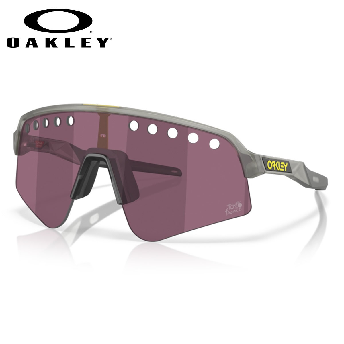 オークリー OO9465-32-39 サングラス OAKLEY SUTRO LITE SWEEP スートロライトスイープ Tour De France Matte Grey Ink/Prizm Road Black 2025 TOUR DE FRANCE オークレー サイクリング ロードバイク 自転車 メンズ レディース