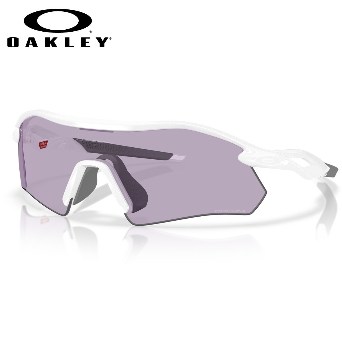 Rakuten - オークリー OO9495D-08-36 サングラス OAKLEY RADAR PLATE レーダープレート プリズム Polished White/Prizm Slate スポーツ アジアフィット アジアンフィット メンズ レディース