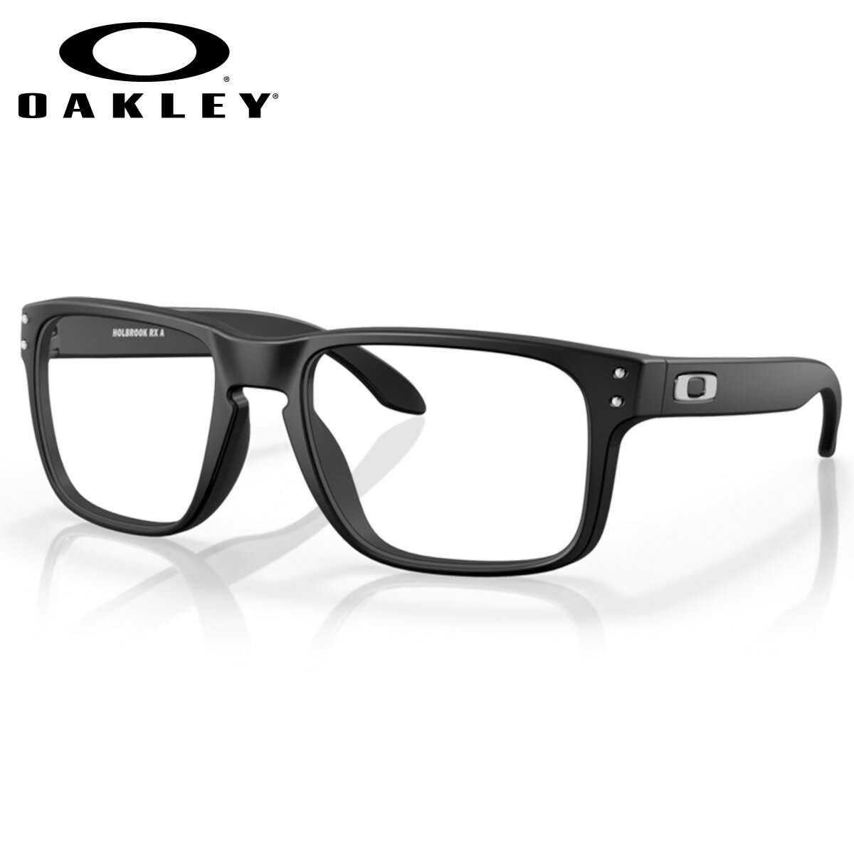 オークリー OX8100F-01-58 メガネ OAKLEY ホルブルックRX HOLBROOK RX Satin Black アジアフィット メンズ レディース