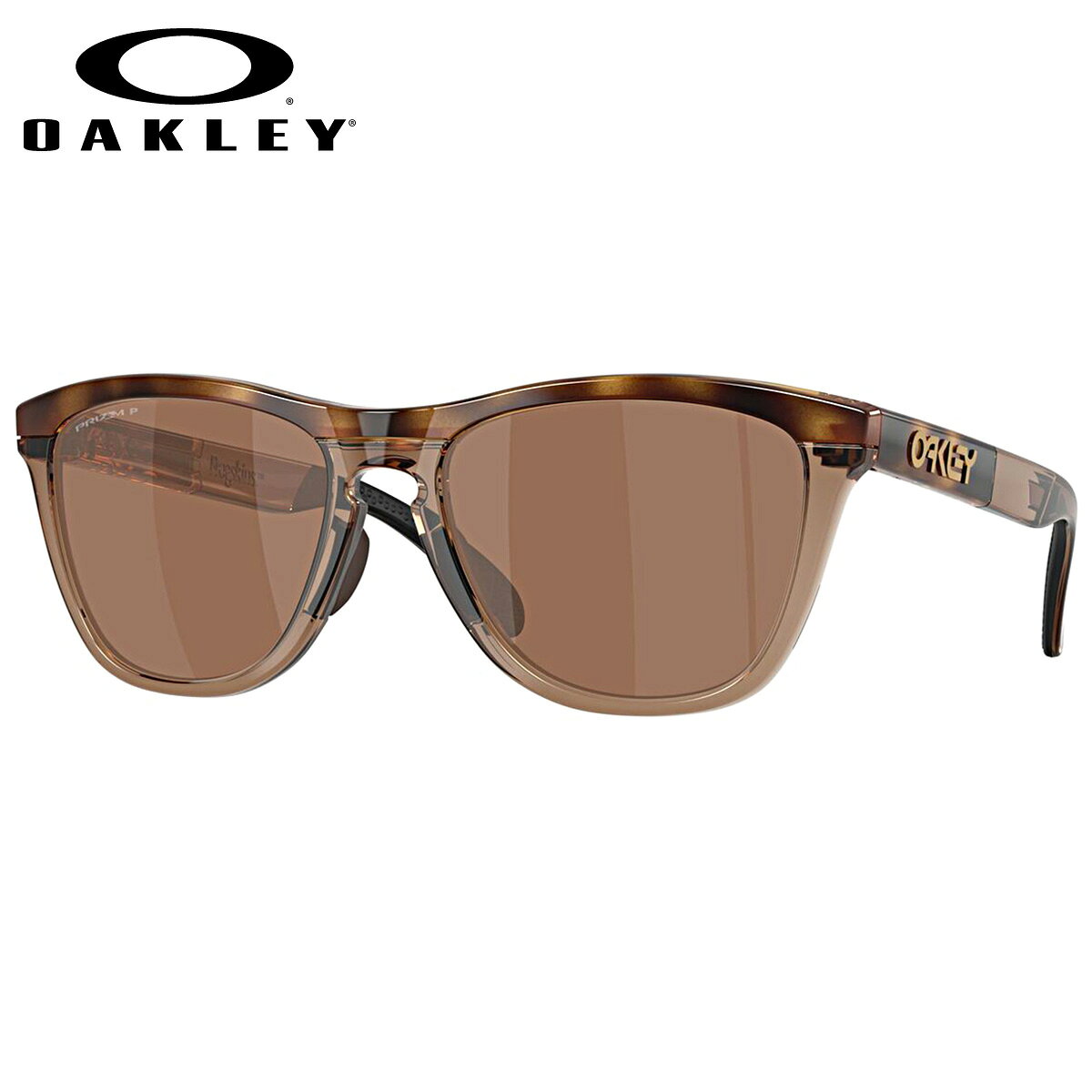 乐天商城 - オークリー OO9503A-03-58 サングラス OAKLEY フロッグスキン レンジ エックスエル FROGSKINS RANGE XL プリズム アジアンフィット ローブリッジフィット 偏光レンズ 偏光サングラス brown tortoise/brown smoke/prizm tungsten polarized オークレー [25N2OO]