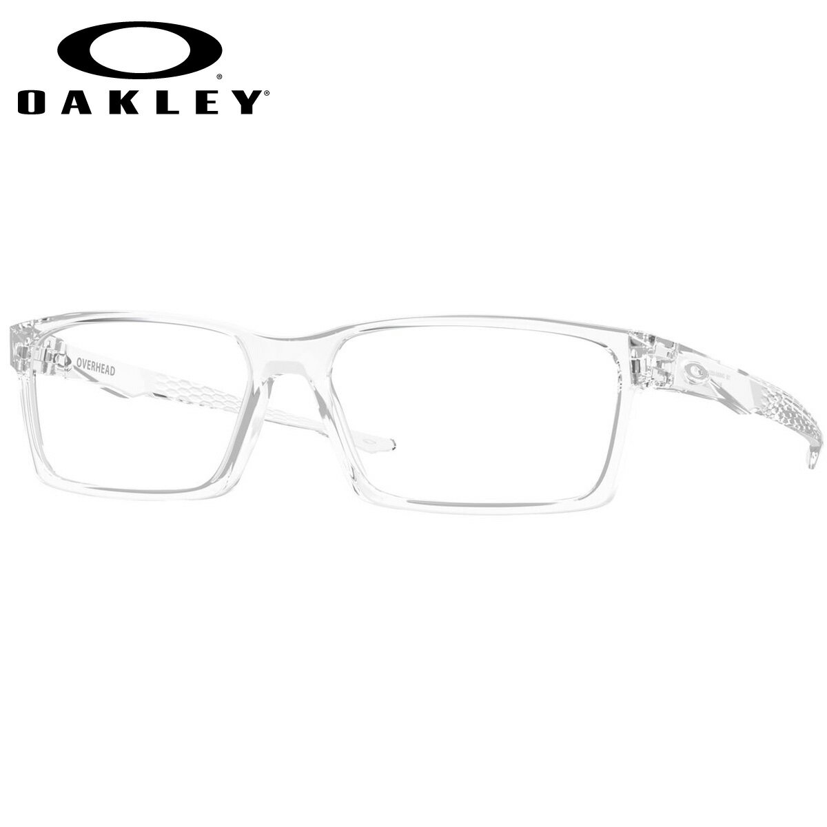 Metal Frame - オークリー OX8060-03-53 メガネ OAKLEY オーバーヘッド OVERHEAD Polished Clear オークレー メンズ レディース [26N1OO]
