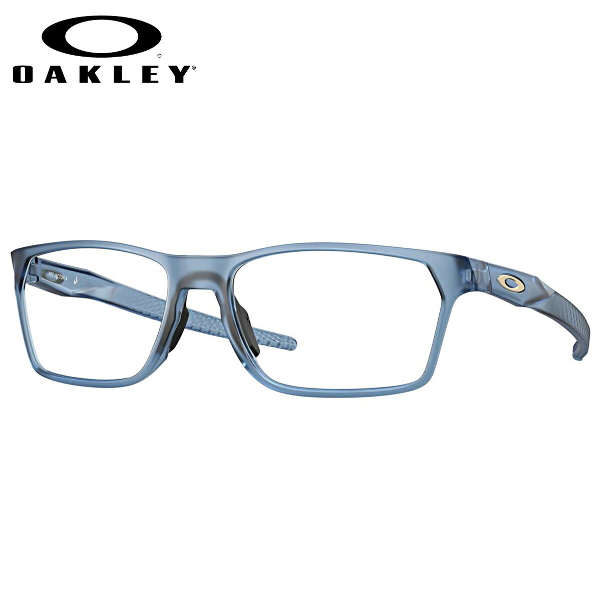 Other - オークリー OX8174F-09-54 メガネ OAKLEY ヘックスジェクター HEX JECTOR ローブリッジフィット アジアンフィット Matte Transparent Abyss オークレー メンズ レディース