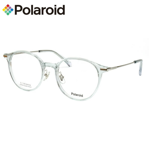 D & G - ポラロイド PLDCN0017/F 1ED 49 メガネ Polaroid βチタン 軽量 メンズ レディース