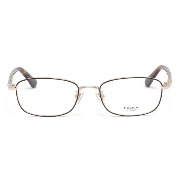 ポリス VPLF39J 0300 53 メガネ POLICE チタニウム 軽い 軽量 メンズ レディース