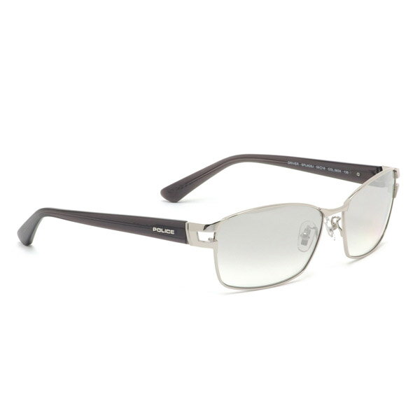 ポリス SPLM28J 583X 59 サングラス POLICE DRIVER ドライバー チタニウム グラデーションレンズ ミラーレンズ メンズ レディース