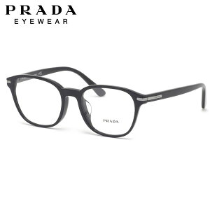 プラダ メガネ PR12WVF 1AB1O1 51 PRADA 黒ぶち 黒縁 アジアフィット made in Italy イタリア製 メンズ レディース