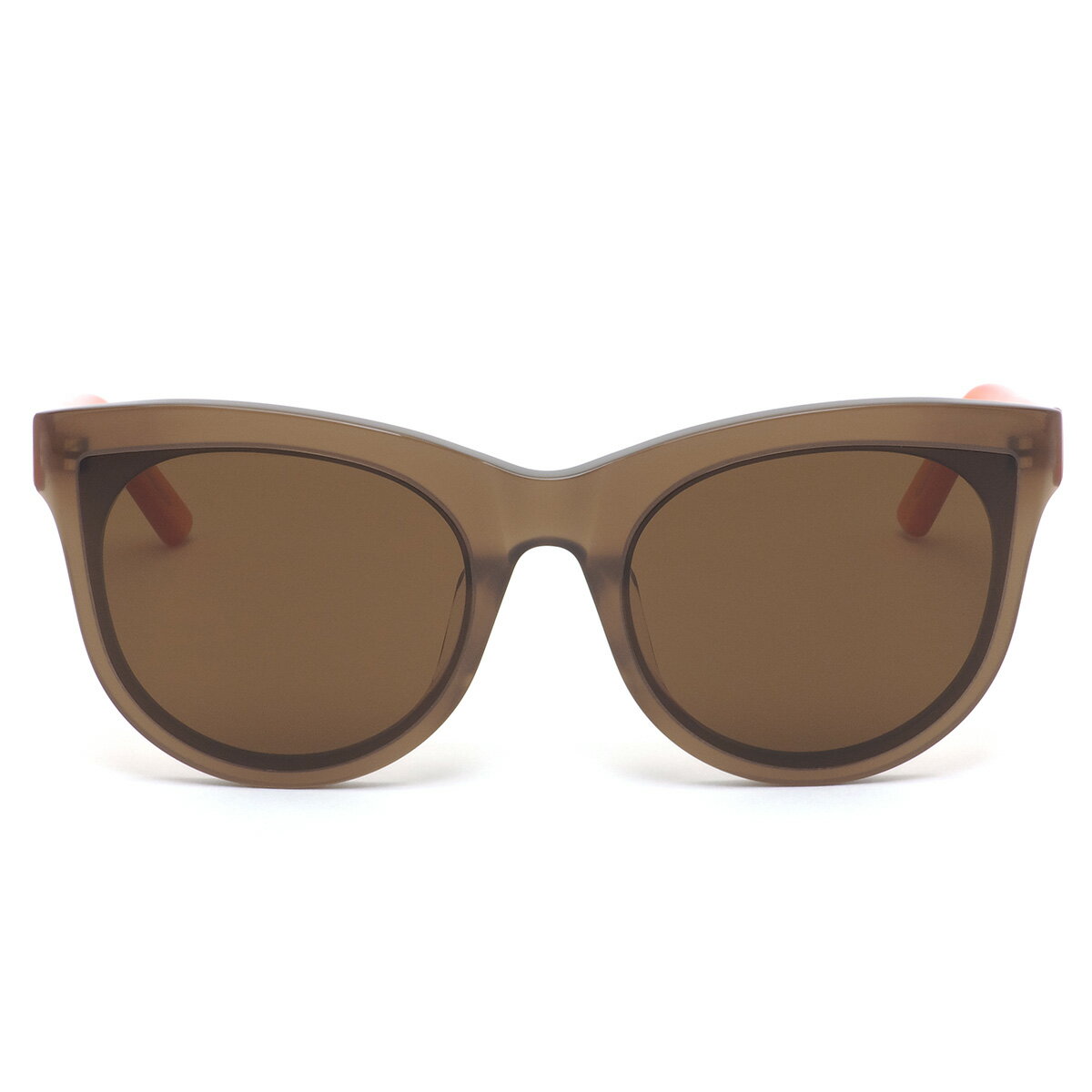 A.D.S.R. エーディーエスアール ADSR サングラス NAJEE 04 52サイズ ナジー フラットレンズ キャッツアイ フォックス アジアンフィット オレンジ メンズ レディース