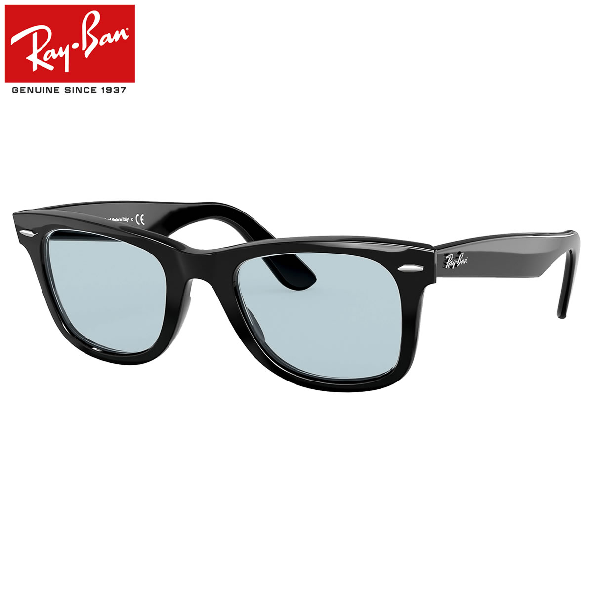 オリジナルセット レイバン 眼鏡 サングラス ライトカラー Ray-Ban UVカット RB2140F 901 52サイズ 54サイズレイバン RAYBAN ウェイファーラー WAYFARER 901/64 90164 モディファイ 伊達メガネ 紫外線カット あす楽対応 フルフィット メンズ レディース OS