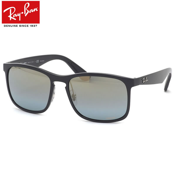 Ray-Ban レイバン サングラス RB4264 601/J0 58サイズ CHROMANCE クロマンス スクエア 偏光レンズ 偏光サングラス 度数付き対応 メンズ レディース