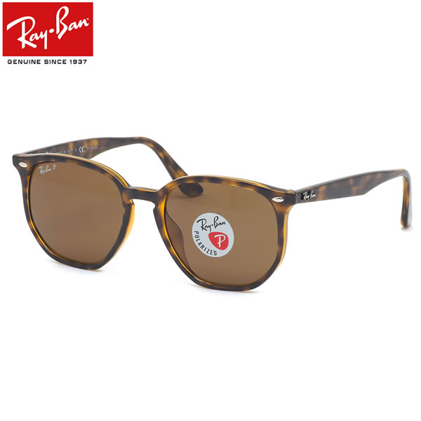 レイバン レイバン サングラス Ray-Ban RB4306F 710/83 54サイズ レディースモデル RayBan ヘキサゴン フルフィット ドライブ スポーツ 偏光レンズ 偏光サングラス ブラウン