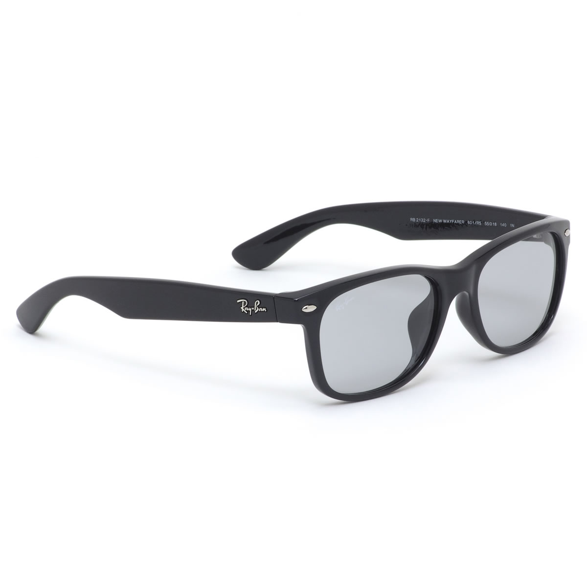 レイバン サングラス RB2132F 601/R5 55 Ray-Ban NEW WAYFARER CLASSIC WASHED LENSES ニューウェイファーラー ウォッシュドレンズ ジャパンフィット 度数付き対応 メンズ レディース 2