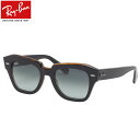 Ray-Ban サングラス RB2186 132241 52 レイバン STATE STREET ステートストリート 度数付き対応 メンズ レディース(4)