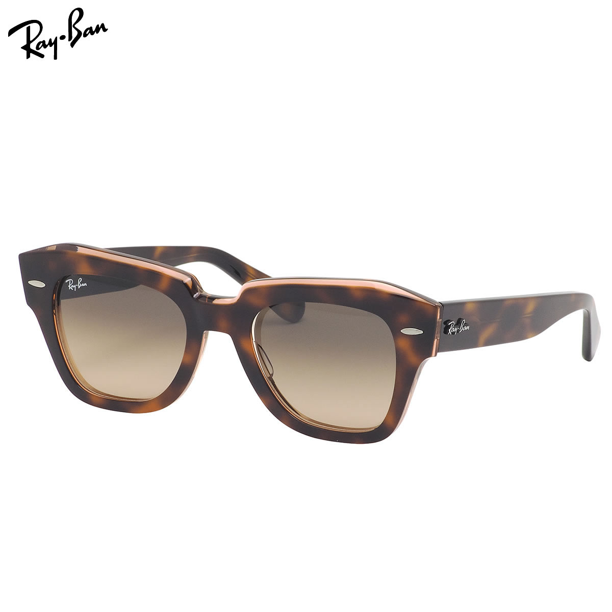 RAY-BAN - レイバン サングラス RB2186 1324BG 49 Ray-Ban STATE STREET ステートストリート 度数付き対応 メンズ レディース