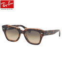 Ray-Ban TOX RB2186 1324BG 49 Co STATE STREET Xe[gXg[g xtΉ Y fB[X