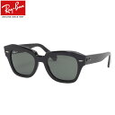 Ray-Ban サングラス RB2186 901/58 52 レイバン STATE STREET ステートストリート 偏光レンズ 度数付き対応 メンズ レディース