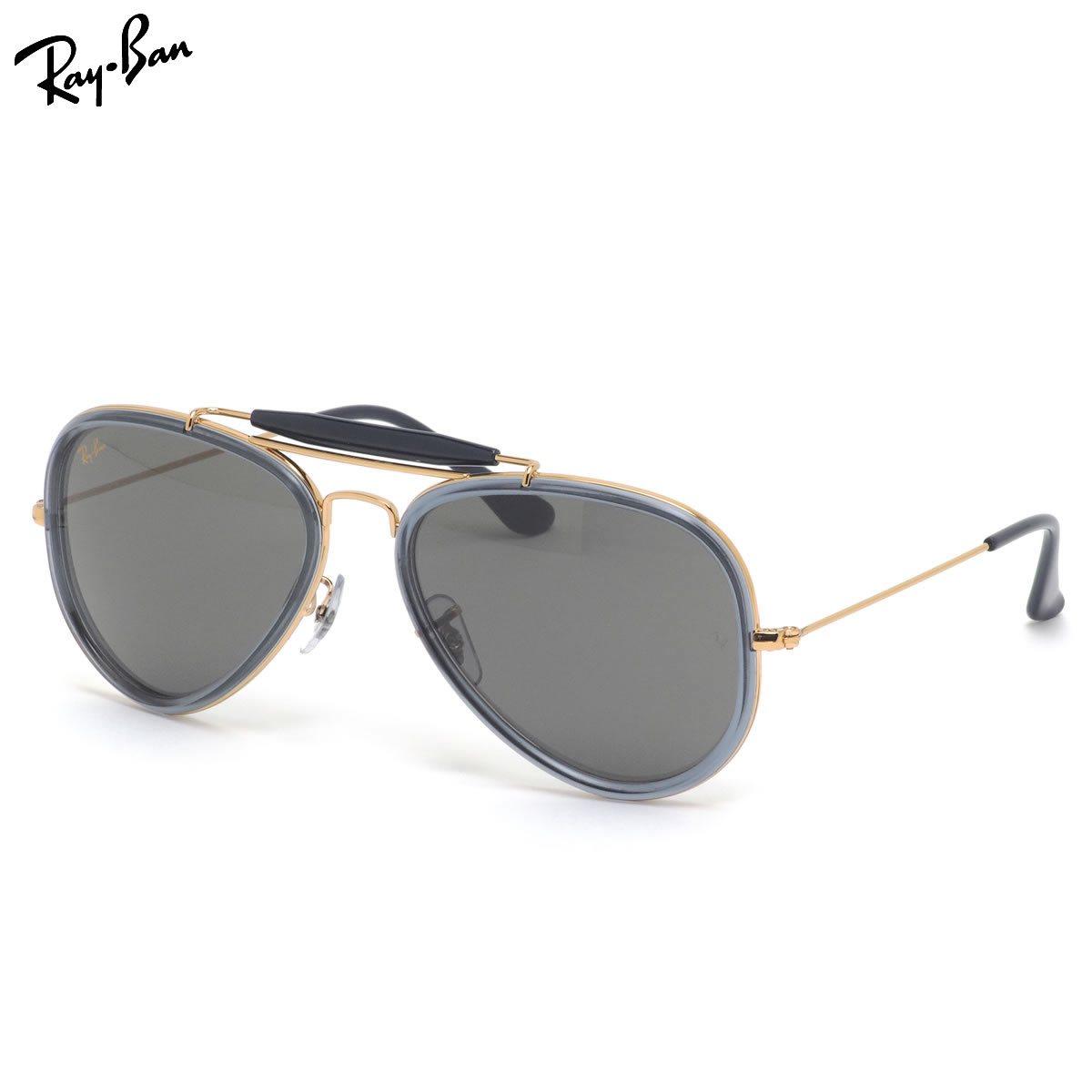 Rakuten - レイバン RB3428 9240B1 58 サングラス Ray-Ban ROAD SPIRIT アビエーター ロードスピリット 度数付き対応 メンズ レディース