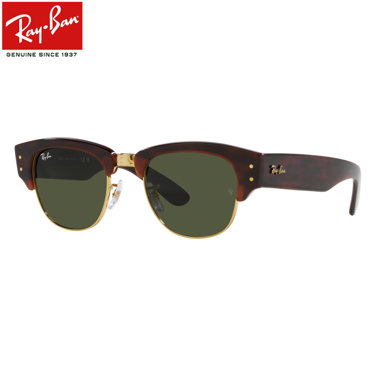 �쥤�Х� RB0316S 990/31 50 ���󥰥饹 Ray-Ban MEGA CLUBMASTER �ᥬ����֥ޥ����� G15 �ٿ��դ��б� ��� ��ǥ�����