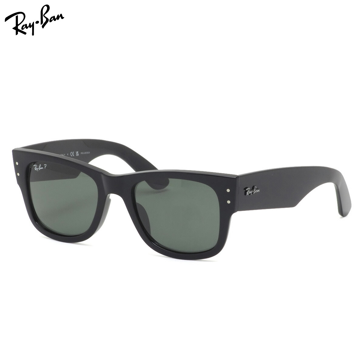 乐天商城 - レイバン RB0840SF 901/58 52 サングラス Ray-Ban MEGA WAYFARER メガウェイファーラー ローブリッジフィット 偏光レンズ 偏光サングラス メンズ レディース