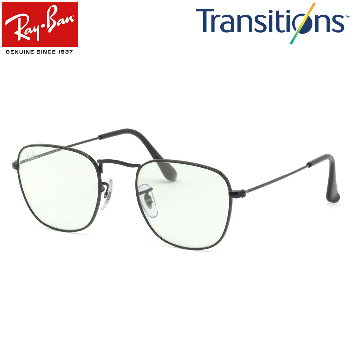 レイバン RB3857 002/GH 48 サングラス Ray-Ban FRANK フランク TRANSITIONS 色が変わる 調光レンズ 調光サングラス メンズ レディース