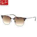 Ray-Ban RB4416 710/51 53 TOX Co NEW CLUBMASTER j[Nu}X^[ Of[VY xtΉ Y fB[X