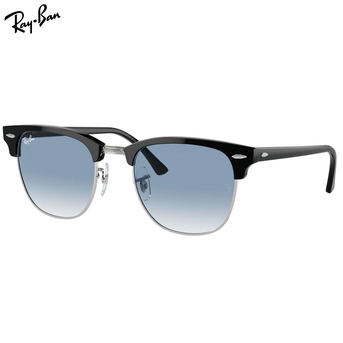 Rakuten - レイバン RB3016 13543F 51 サングラス Ray-Ban CLUBMASTER WASHED LENSES クラブマスター ウォッシュドレンズ グラデーション 度数付き対応 メンズ レディース 24N1